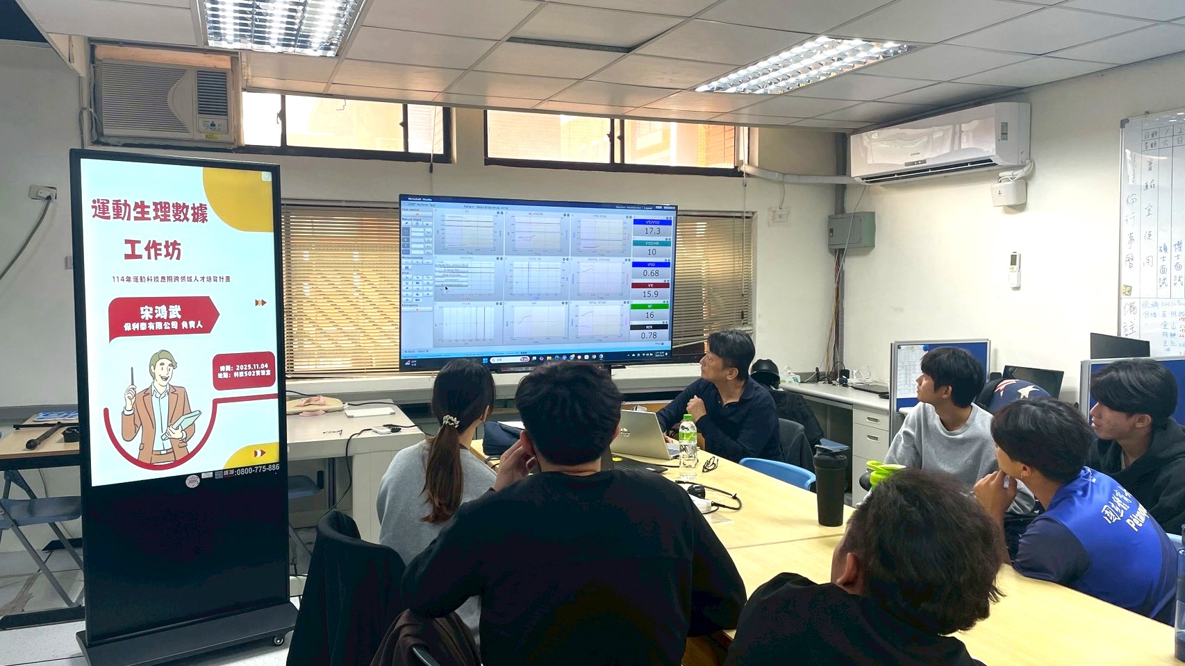 【運動科技應用跨領域人才培育計畫】工作坊